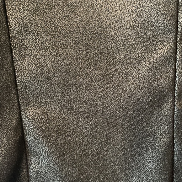 RED Saks Fifth Avenue Black Peplum Top. - Picture 4 of 5